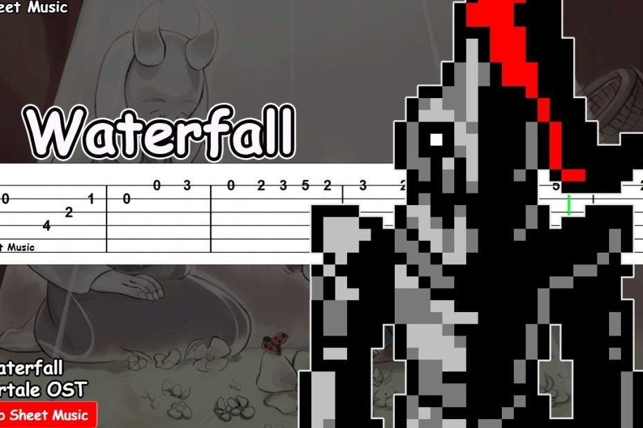 Undertale OST - Waterfall Guitar Tutorial