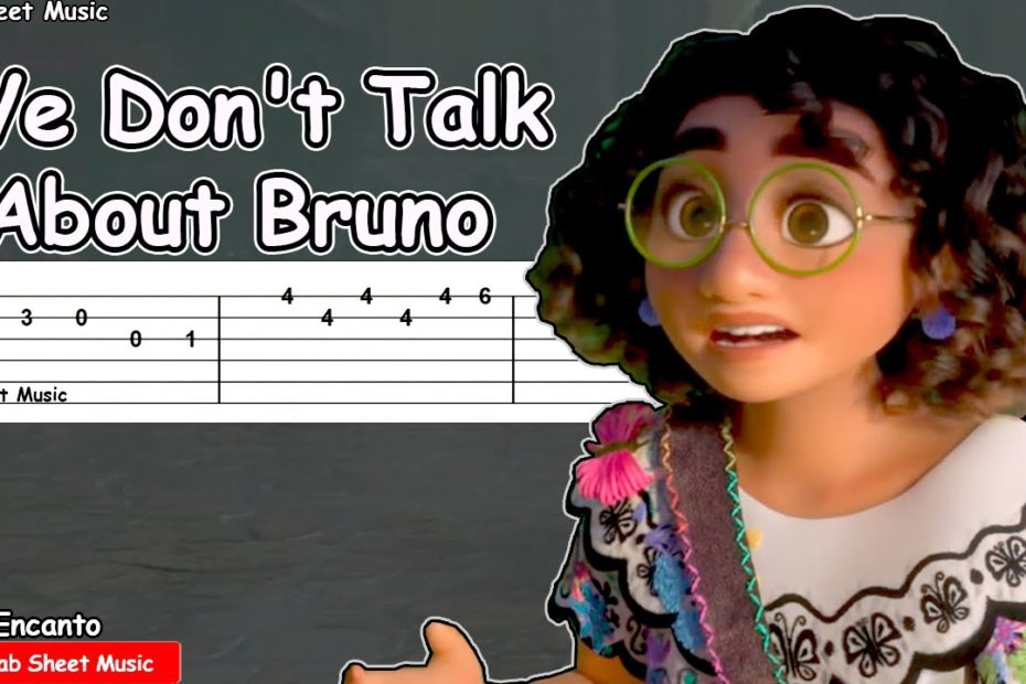Encanto - We Don't Talk About Bruno Guitar Tutorial
