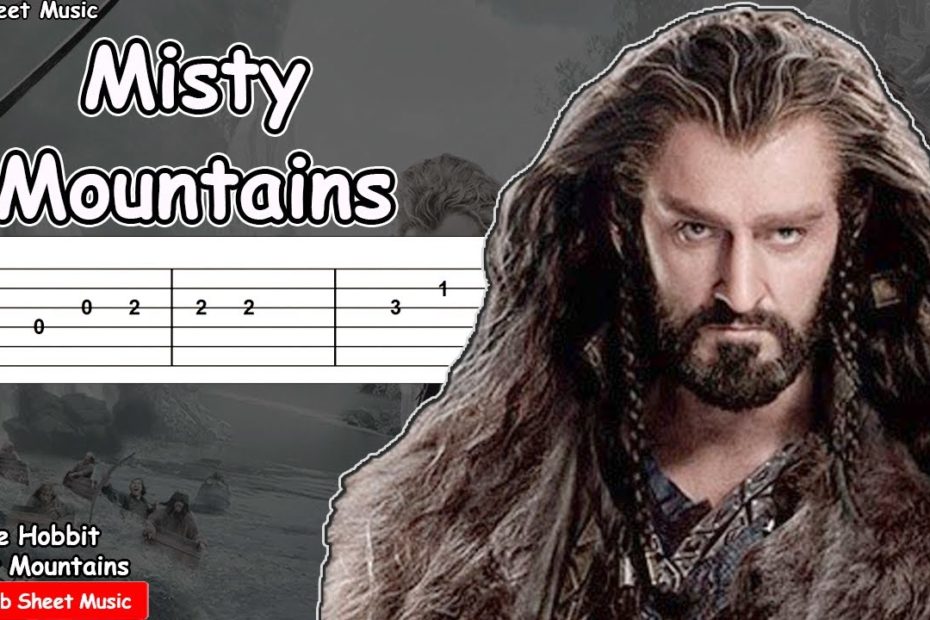 The Hobbit - Misty Mountains Guitar Tutorial