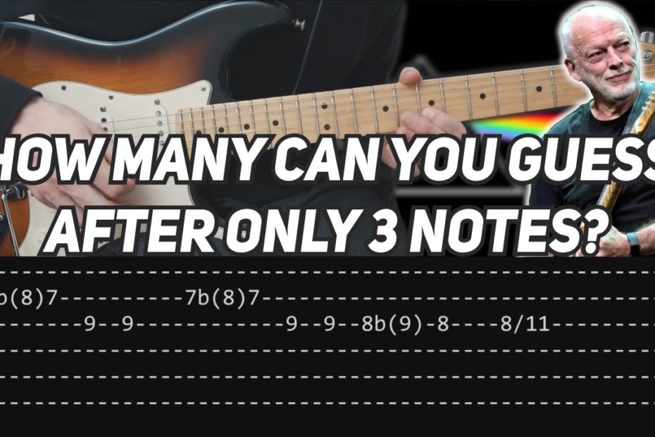 8 Instantly Recognizable Guitar Solos (with TAB)