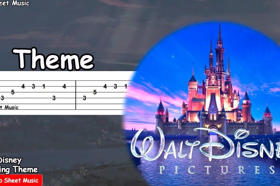 Disney Opening Theme - Guitar Tutorial