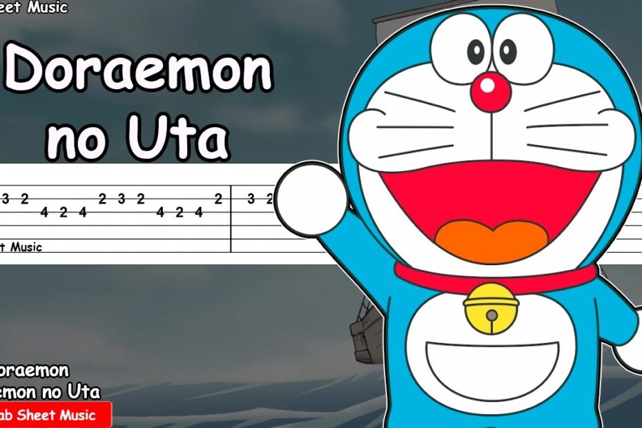 Doraemon Theme Song - Doraemon no Uta Guitar Tutorial | TAB