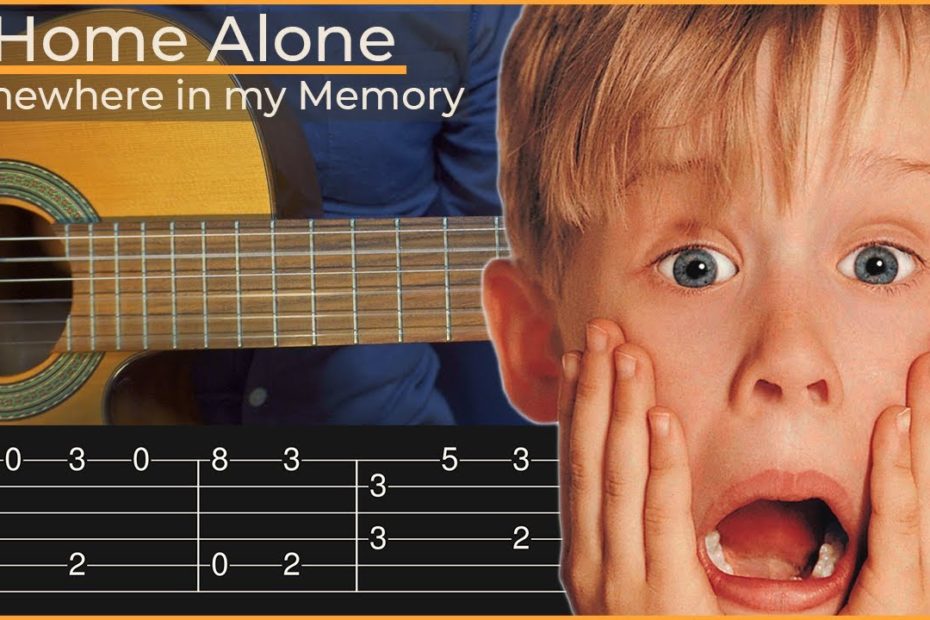 Home Alone - Somewhere in my Memory (Simple Guitar Tab)