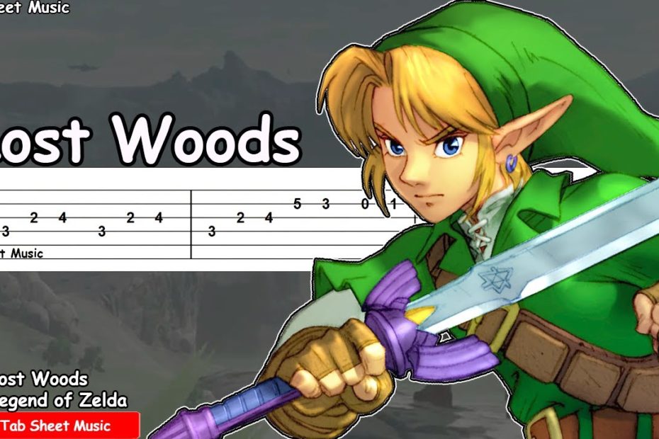 Lost Woods - The Legend of Zelda: Ocarina Of Time Guitar Tutorial