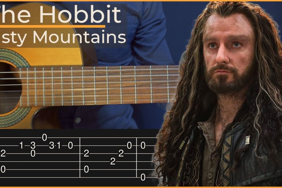 Misty Mountains Cold - The Hobbit (Simple Guitar Tab)
