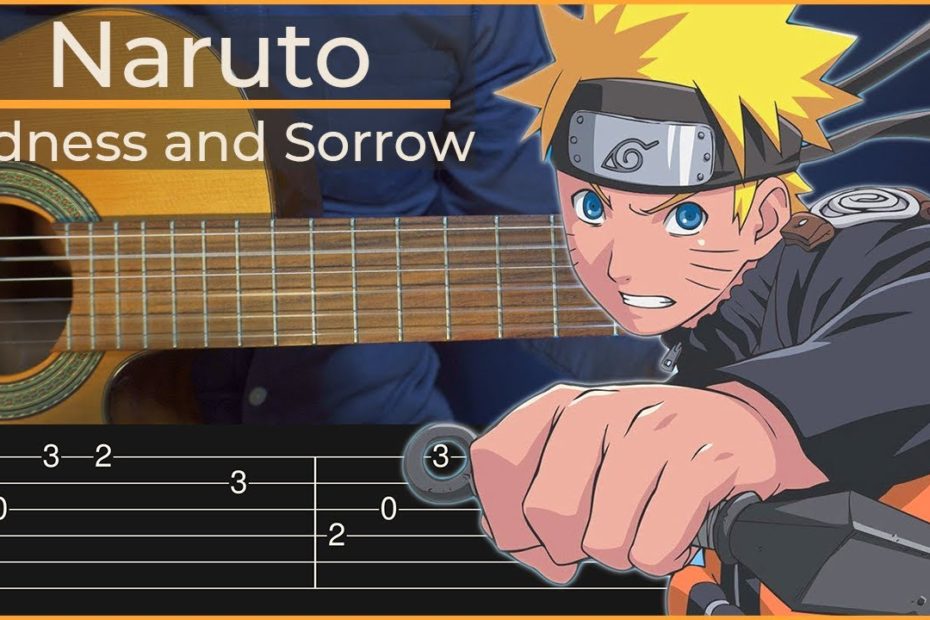 Naruto - Sadness and Sorrow (Simple Guitar Tab)