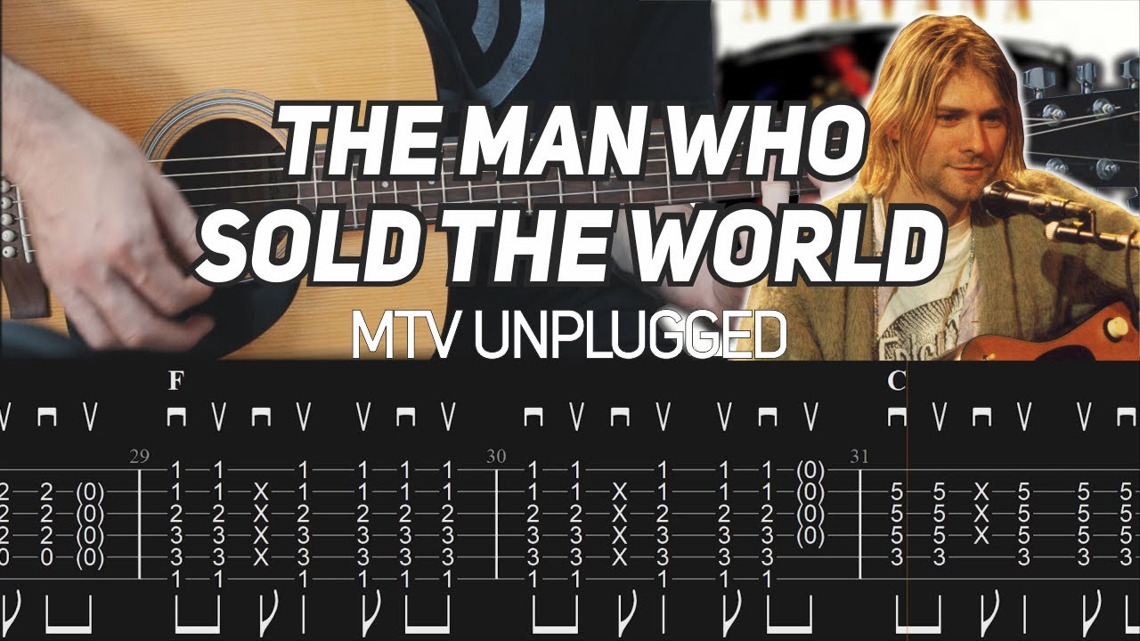 the man who sold the world nirvana unplugged tab