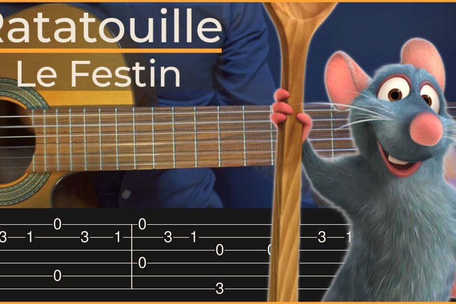 Ratatouille - Le Festin (Simple Guitar Tab)