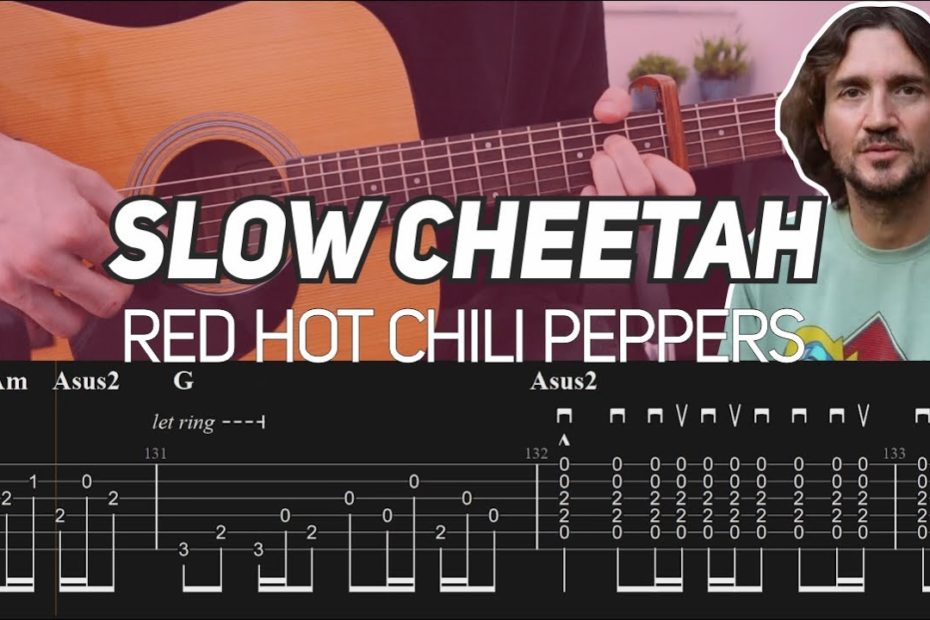 RHCP - Slow Cheetah (Guitar lesson with TAB)