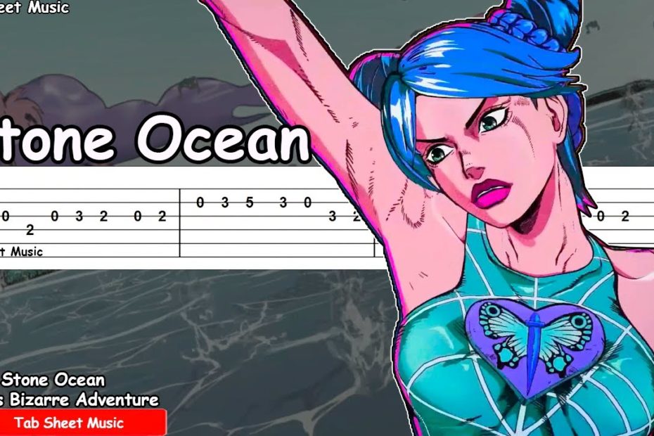 Stone Ocean (JoJo's Bizarre Adventure Part 6 OP) Guitar Tutorial
