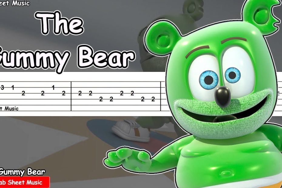 The Gummy Bear Song (Meme) Guitar Tutorial