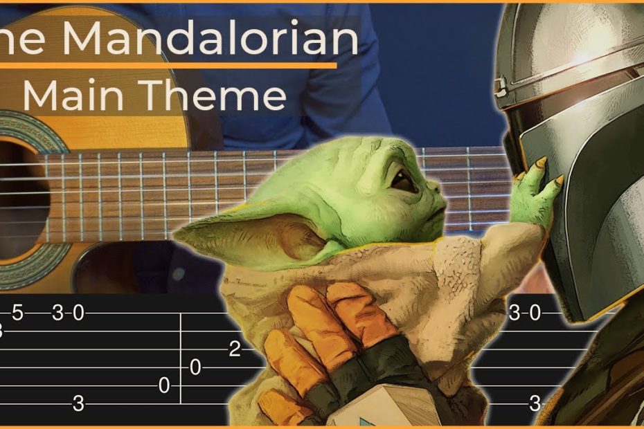 The Mandalorian - Main Theme (Simple Guitar Tab)
