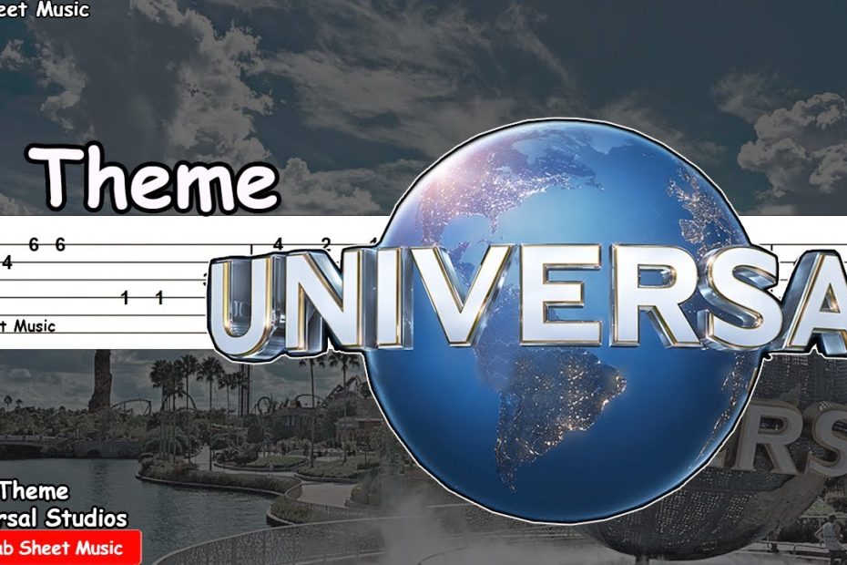 Universal Studios Theme - Guitar Tutorial