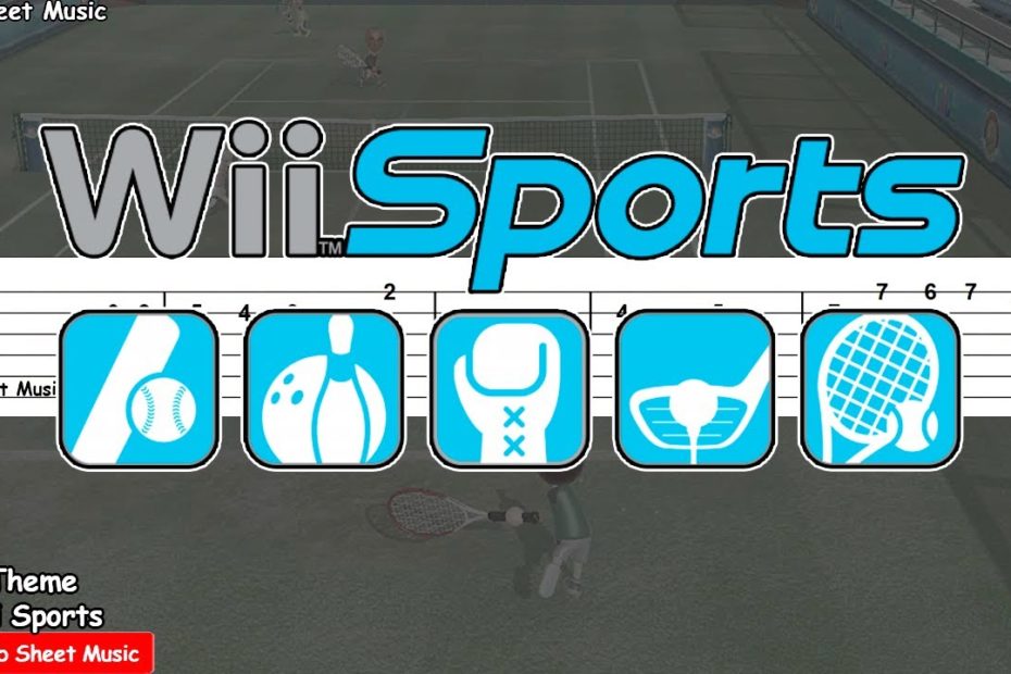 Wii Sports Theme - Guitar Tutorial